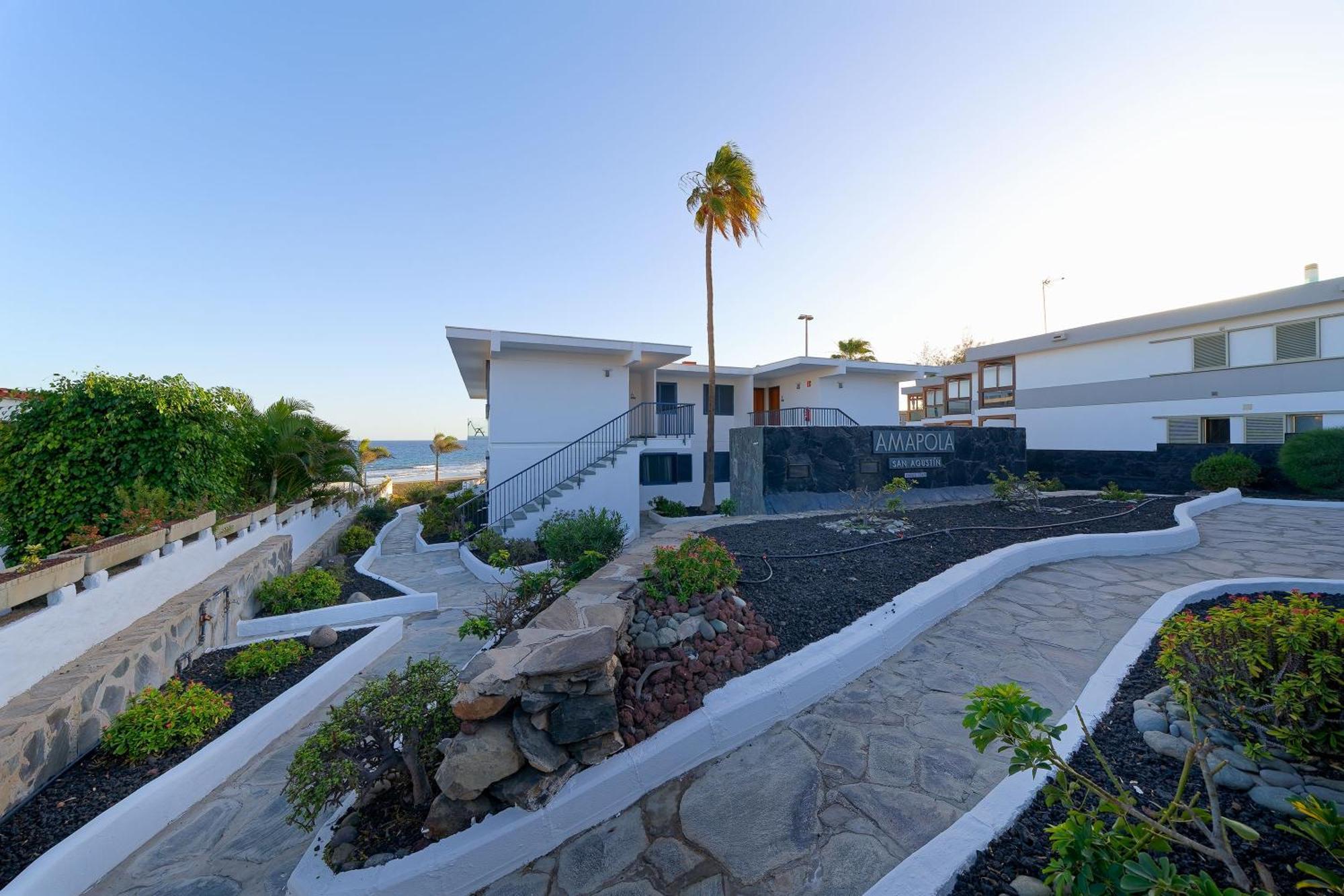 Amapola Ocean - Recien Reformado, Frente Al Mar Apartment San Agustín Екстериор снимка